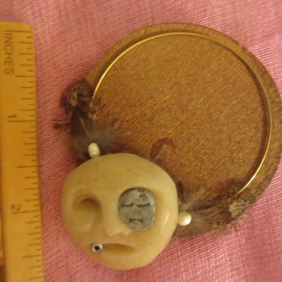 "The Inner Spirit" Pin &Ornament by Jaslynn Casey, Alaska, Native American Art - Picture 2 of 4